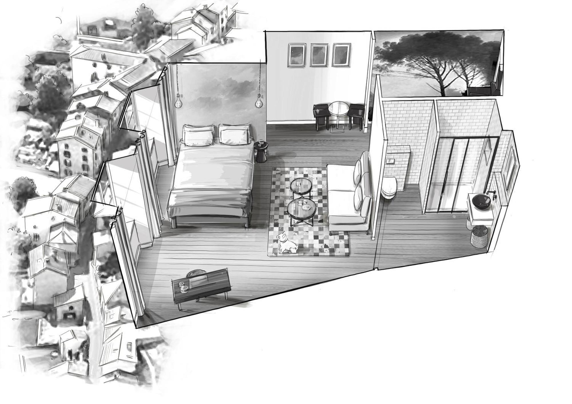 Artist Flat Saint Flour Apartment Exterior photo
